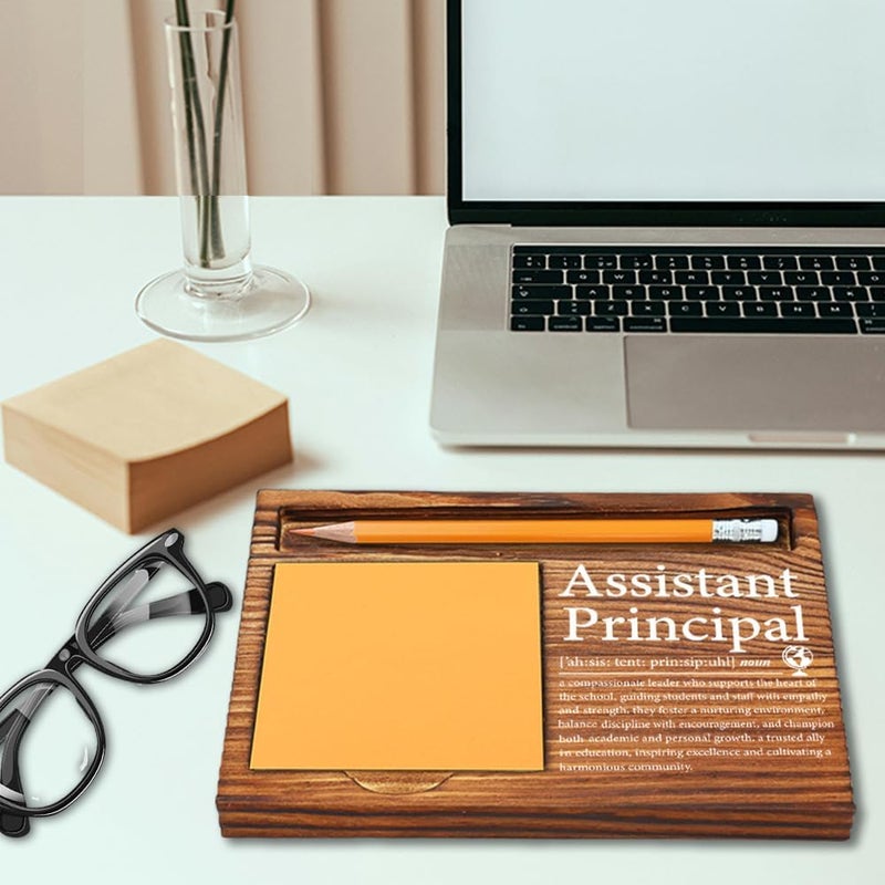 MFOMFO Assistant Principal Thank You Gifts for Women, Assistant Principal Appreciation Gifts for Women, Assistant Principal Gifts Ideas, Principal Gifts Funny Office Self-Stick Note Pad Holders-LBB25 - Image 3